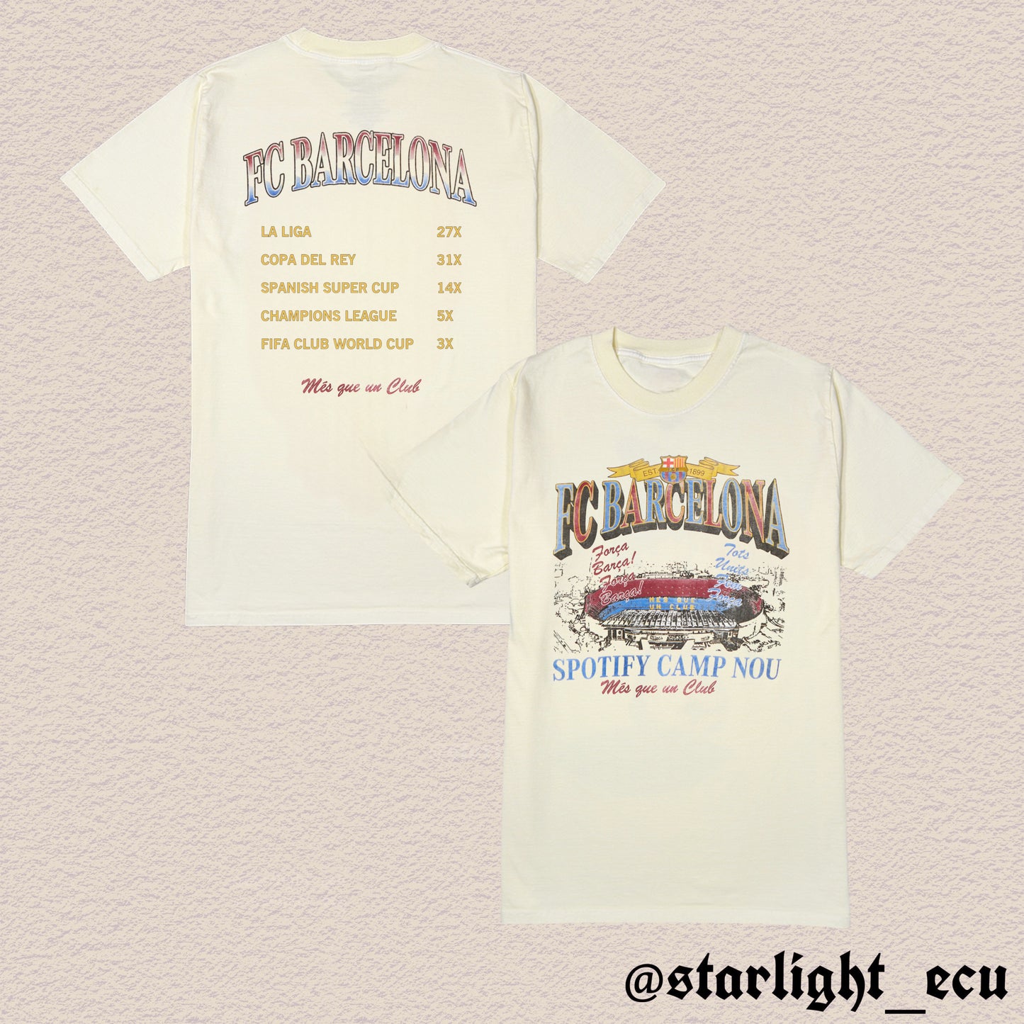 Camiseta FC Barcelona Vintage