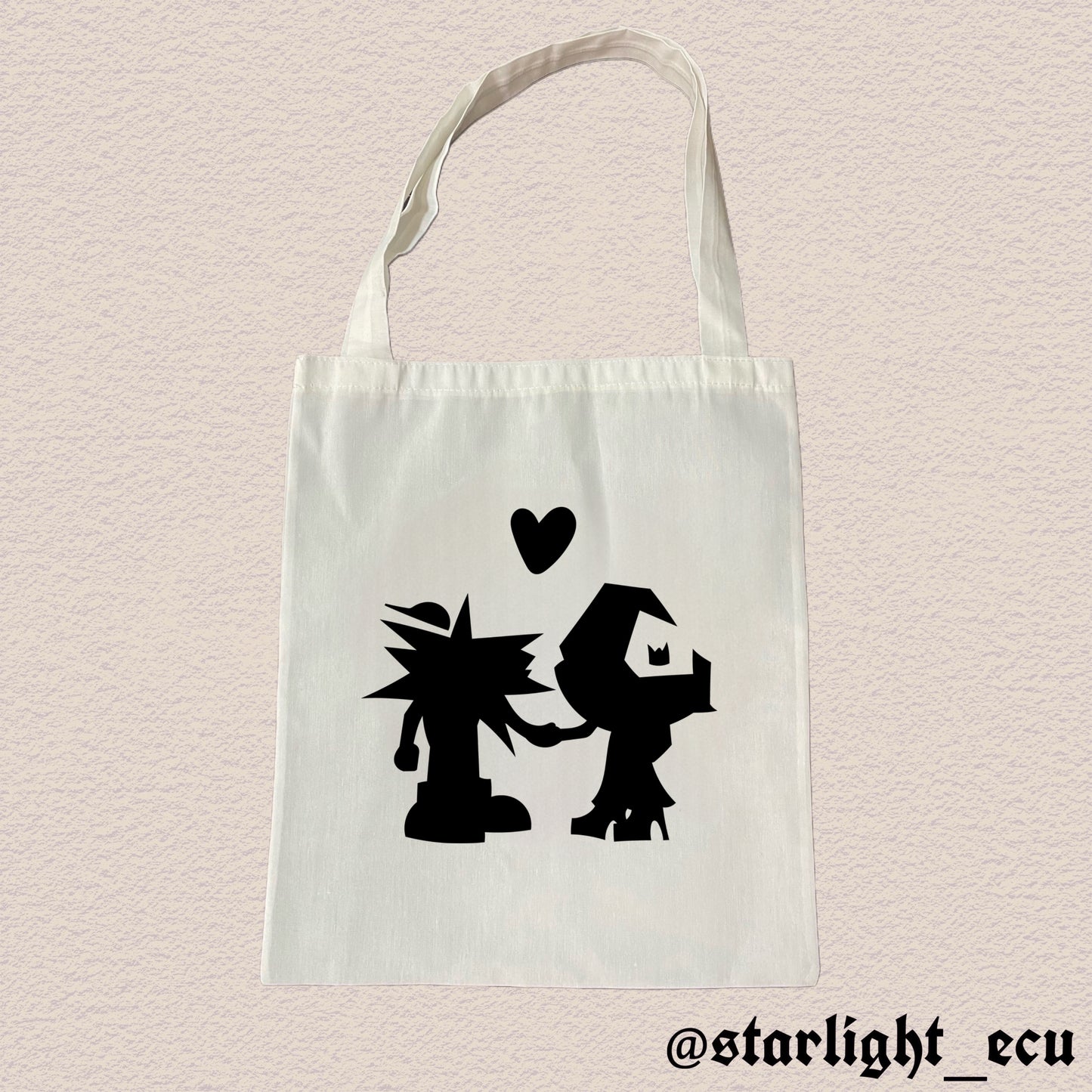 Tote bag estrella & media luna