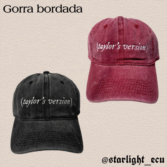 Gorra bordada Taylor’s Version