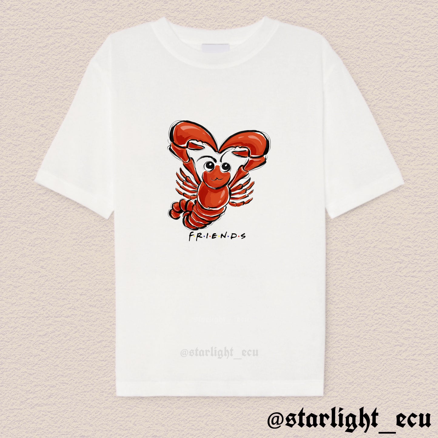 Camiseta lobster friends