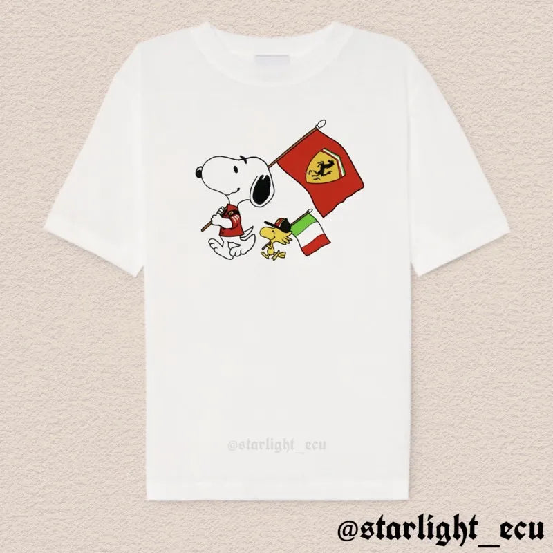 Camiseta snoopy teams