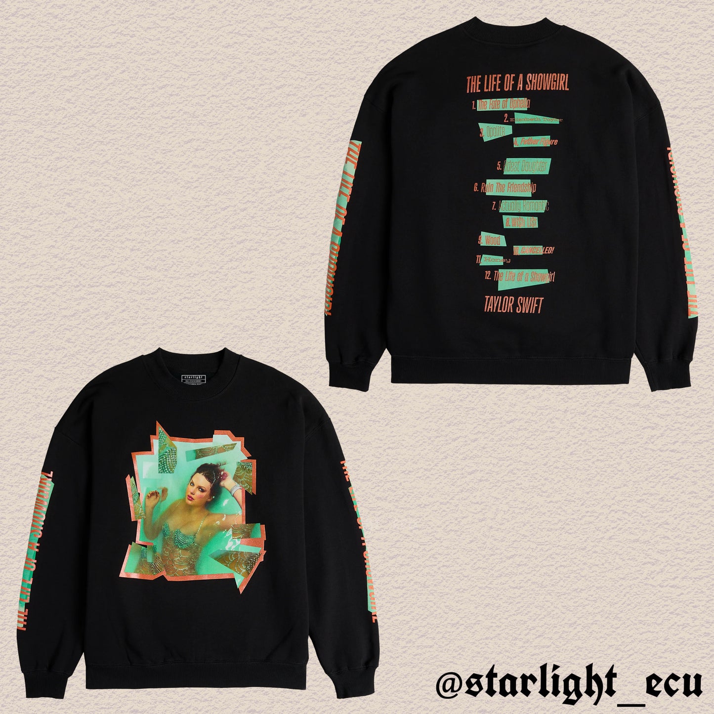 Buzo the life of a showgirl track list