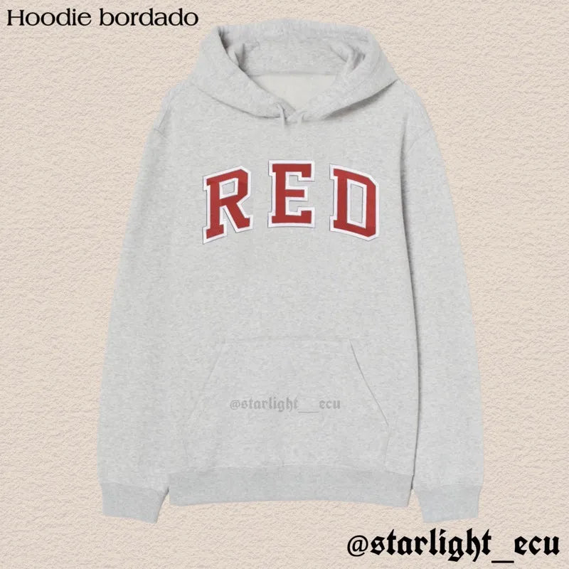 Hoodie bordado RED