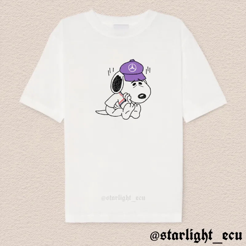 Camiseta snoopy teams