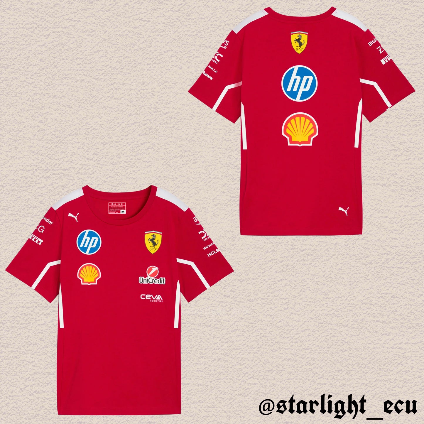 Camiseta ferrari 2025