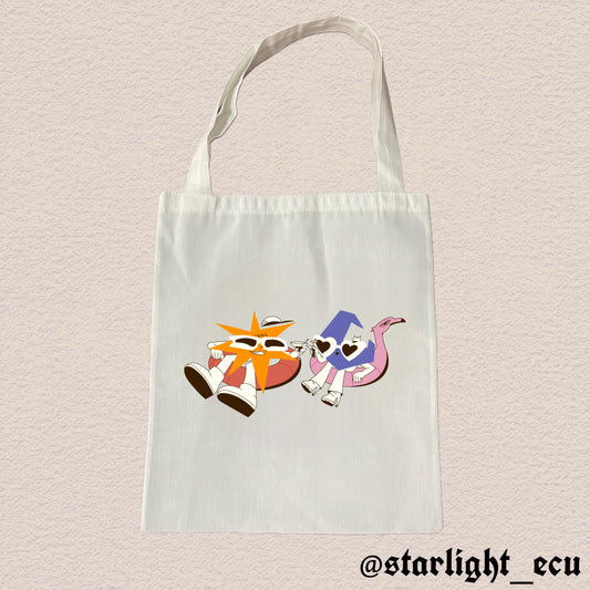 Tote bag estrella & media luna