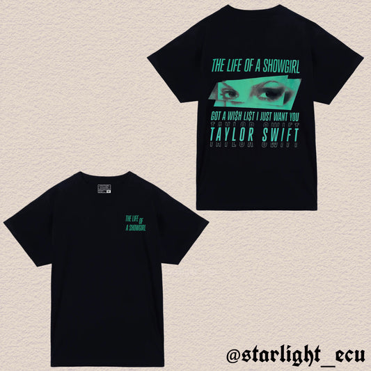 Camiseta wishlist the life of a showgirl