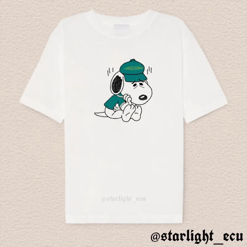 Camiseta snoopy teams