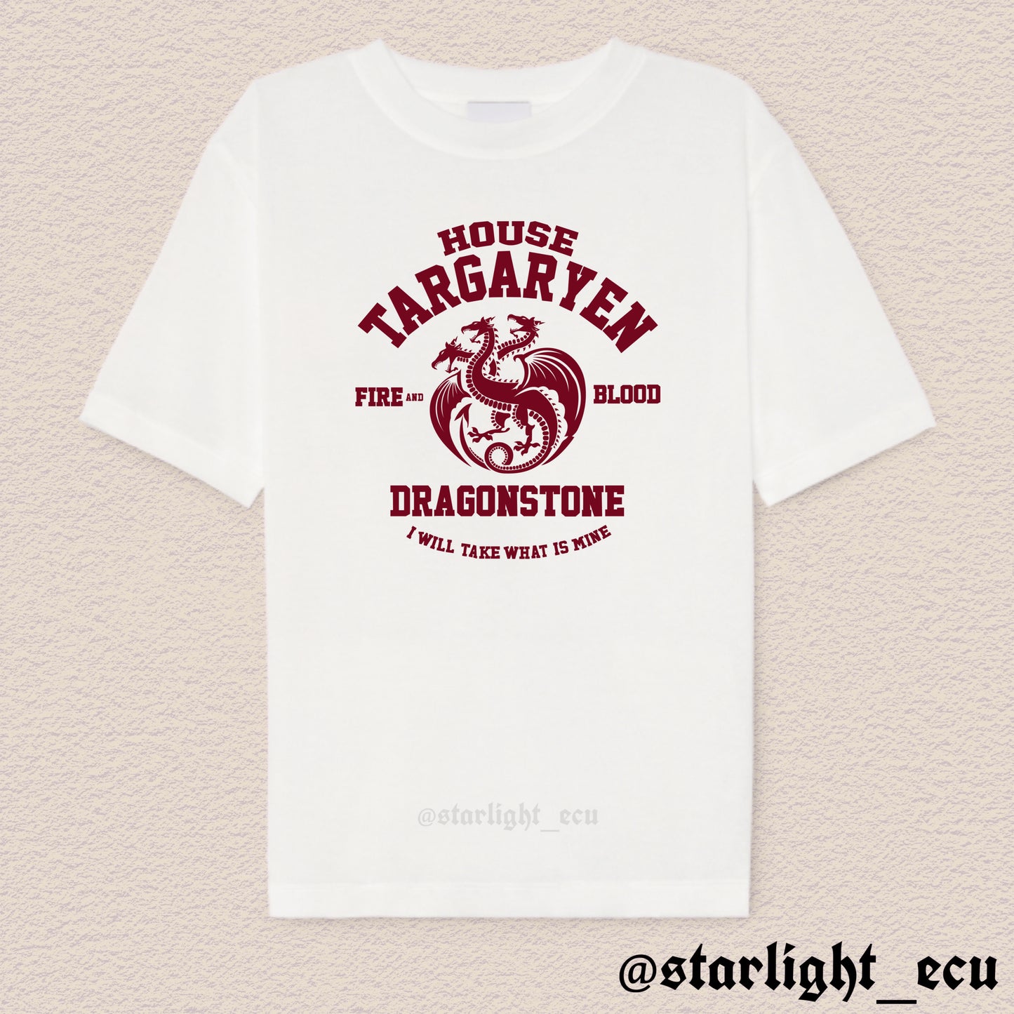 Camiseta Targaryen GOT