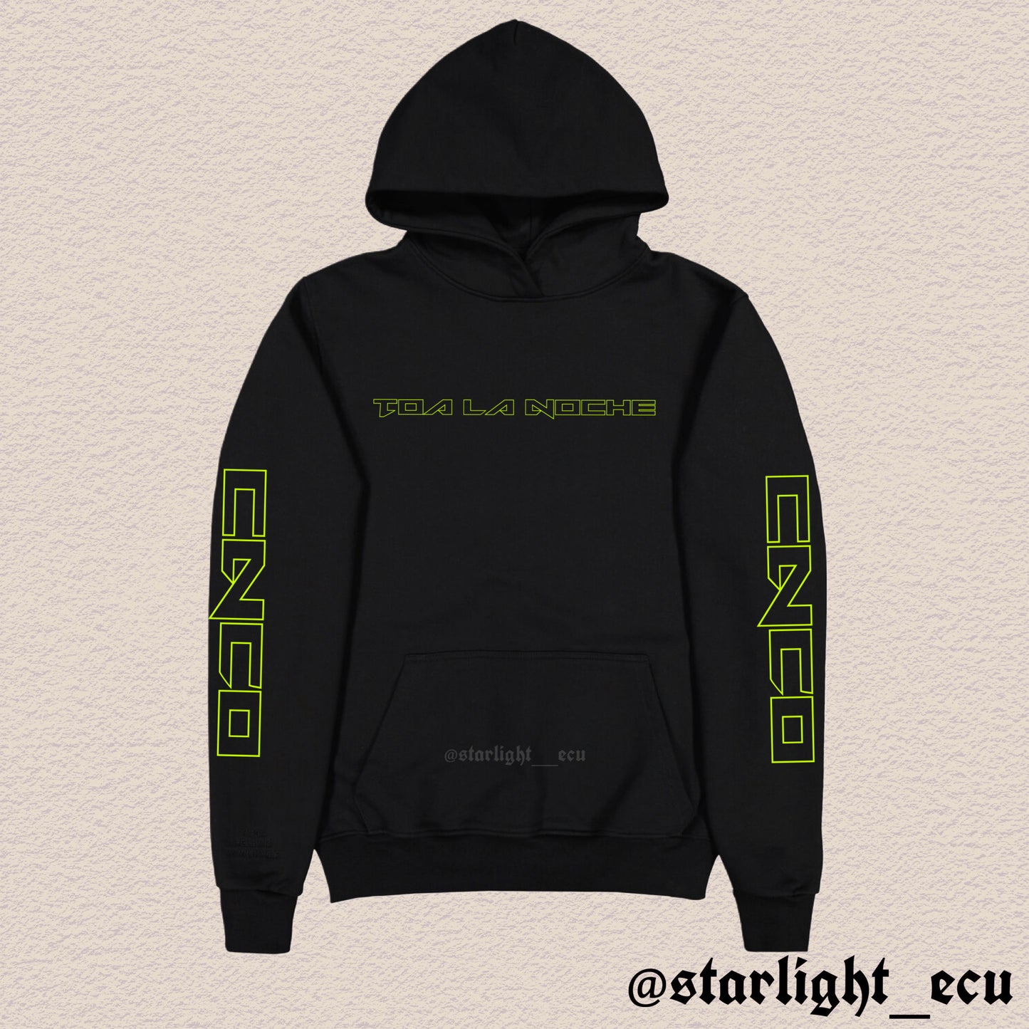 Hoodie toa la noche CNCO