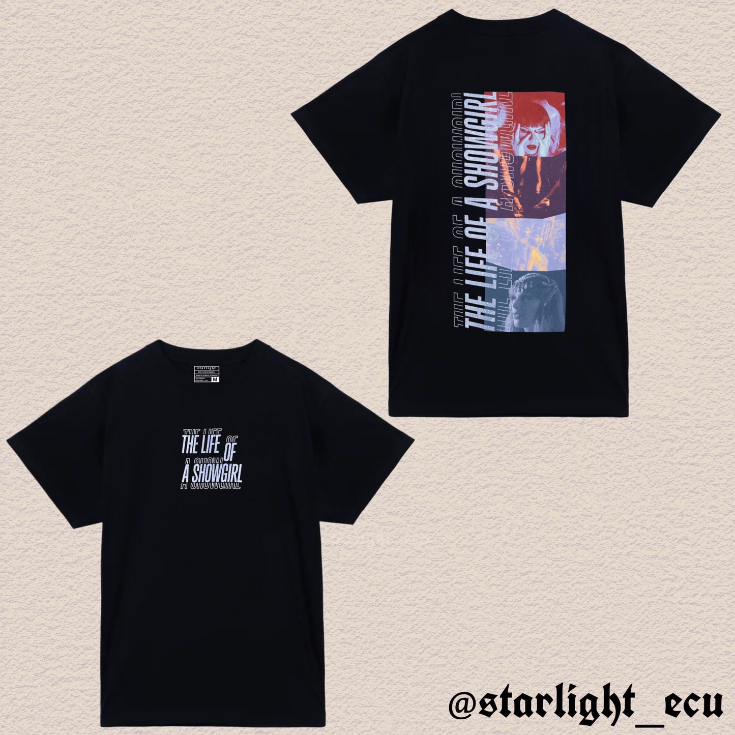 Camiseta the life of a showgirl