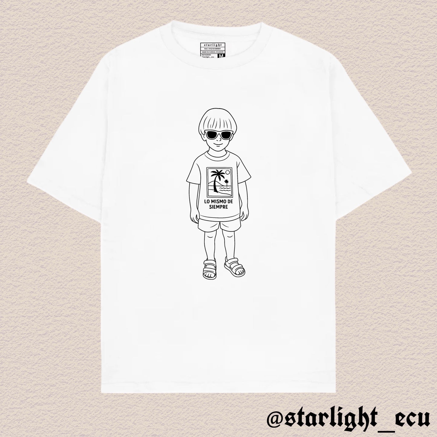 Camiseta Mora kid estrella