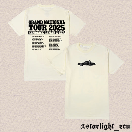 Camiseta grand national tour Kendrick