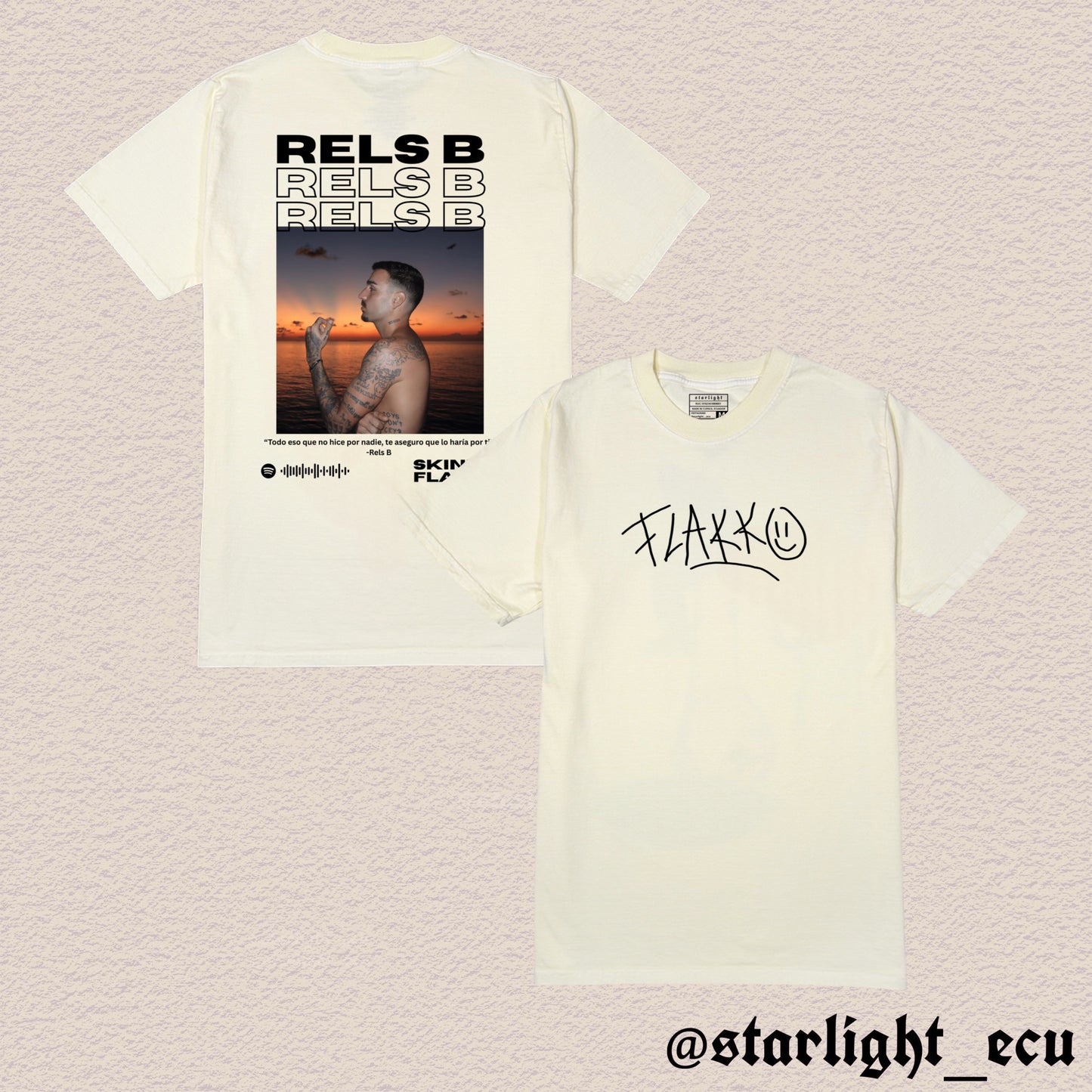 Camiseta rels b skinny flakk