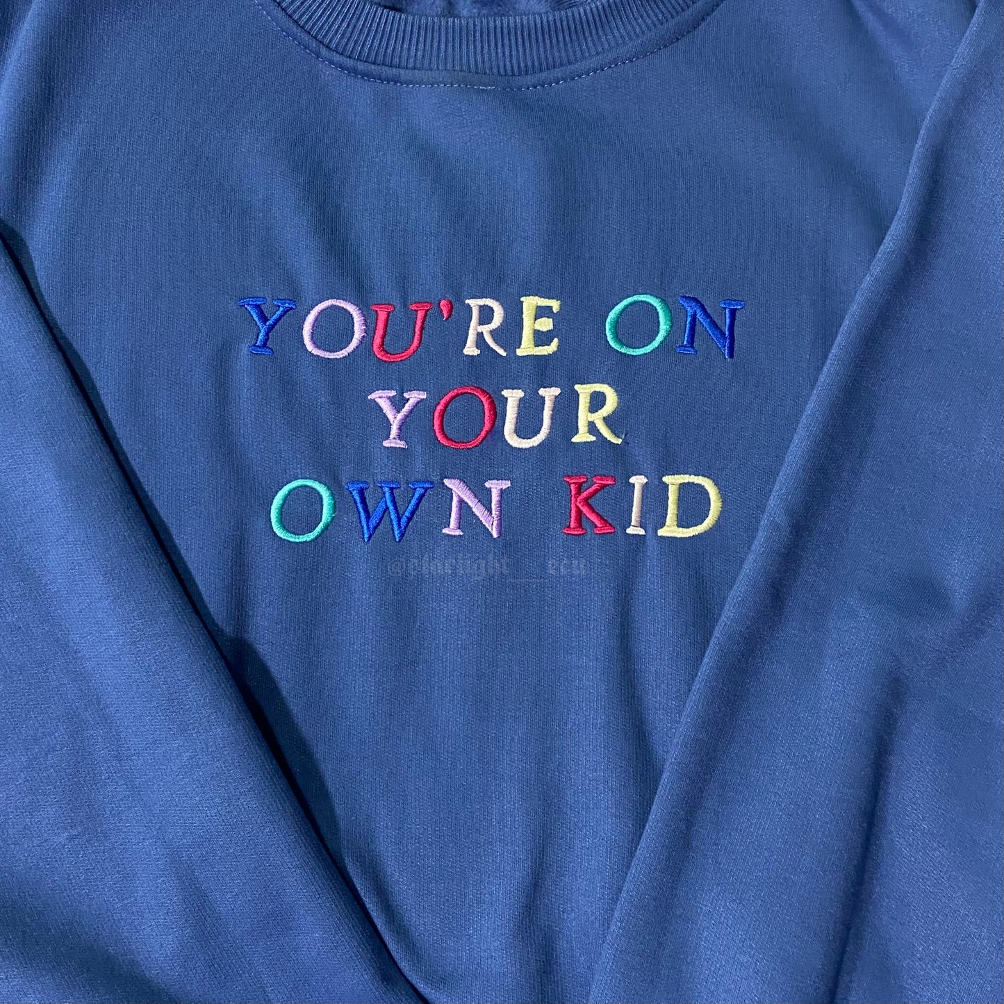 Buzo bordado you’re on your own kid midnights