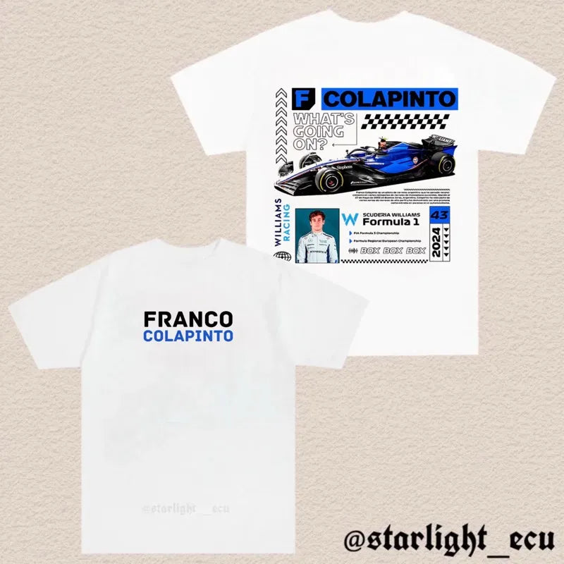 Camiseta franco colapinto