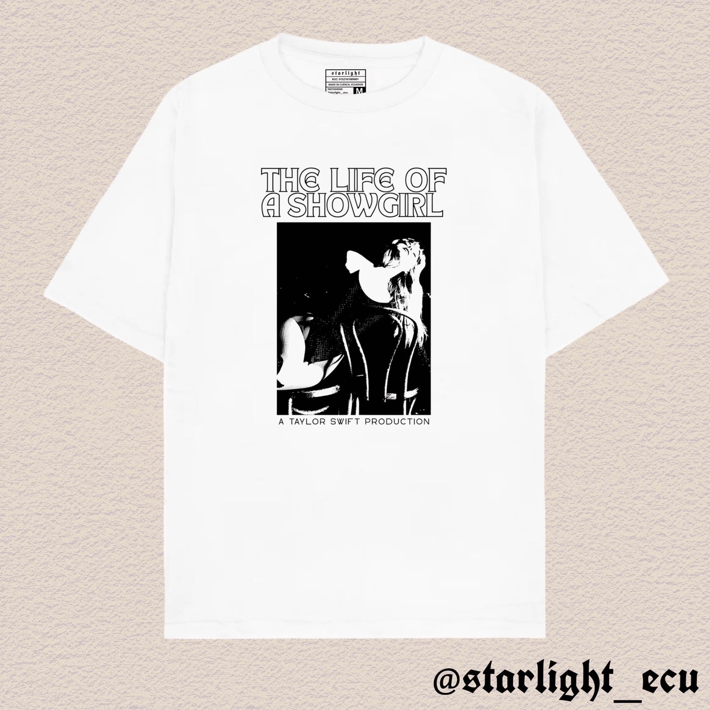 Camiseta the life of a showgirl