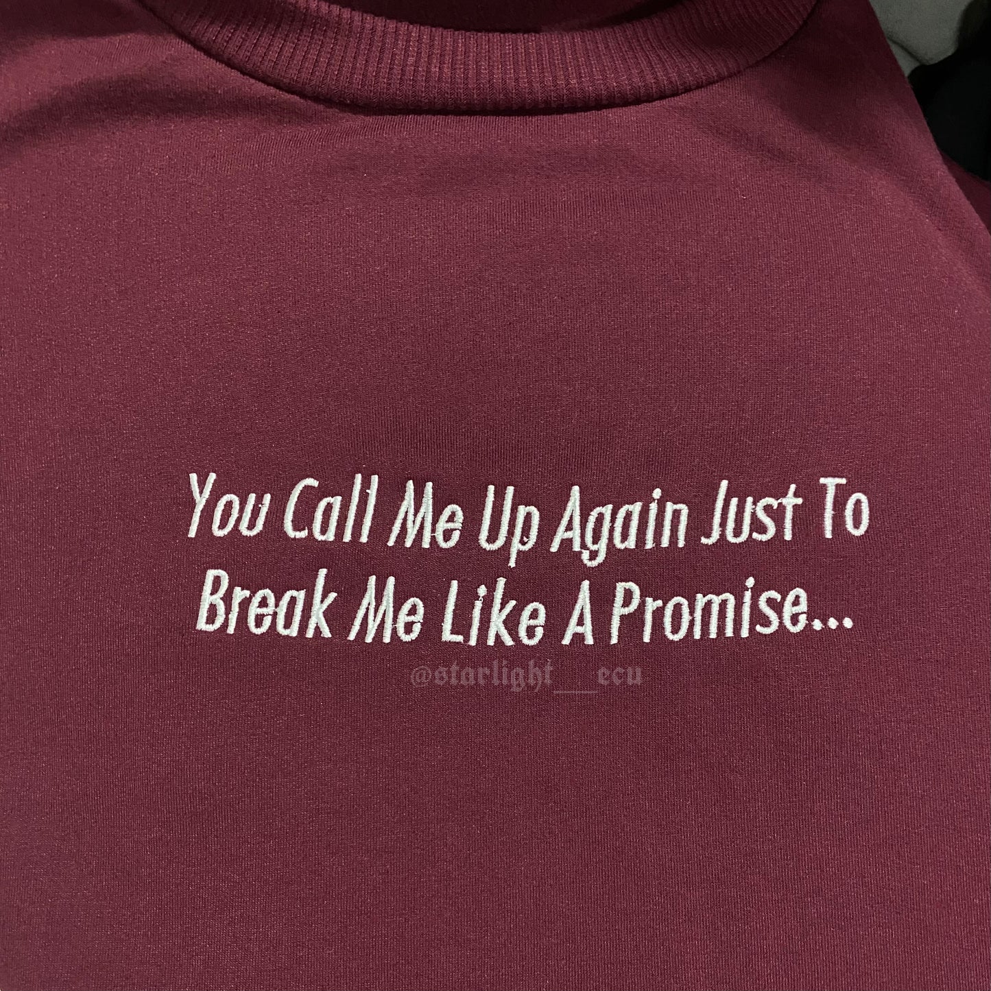 Buzo bordado Red taylor’s version