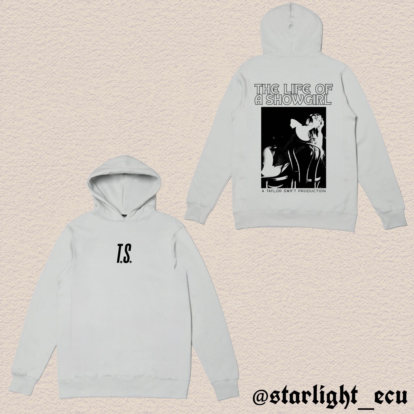 Hoodie sin bolsillo the life of a showgirl