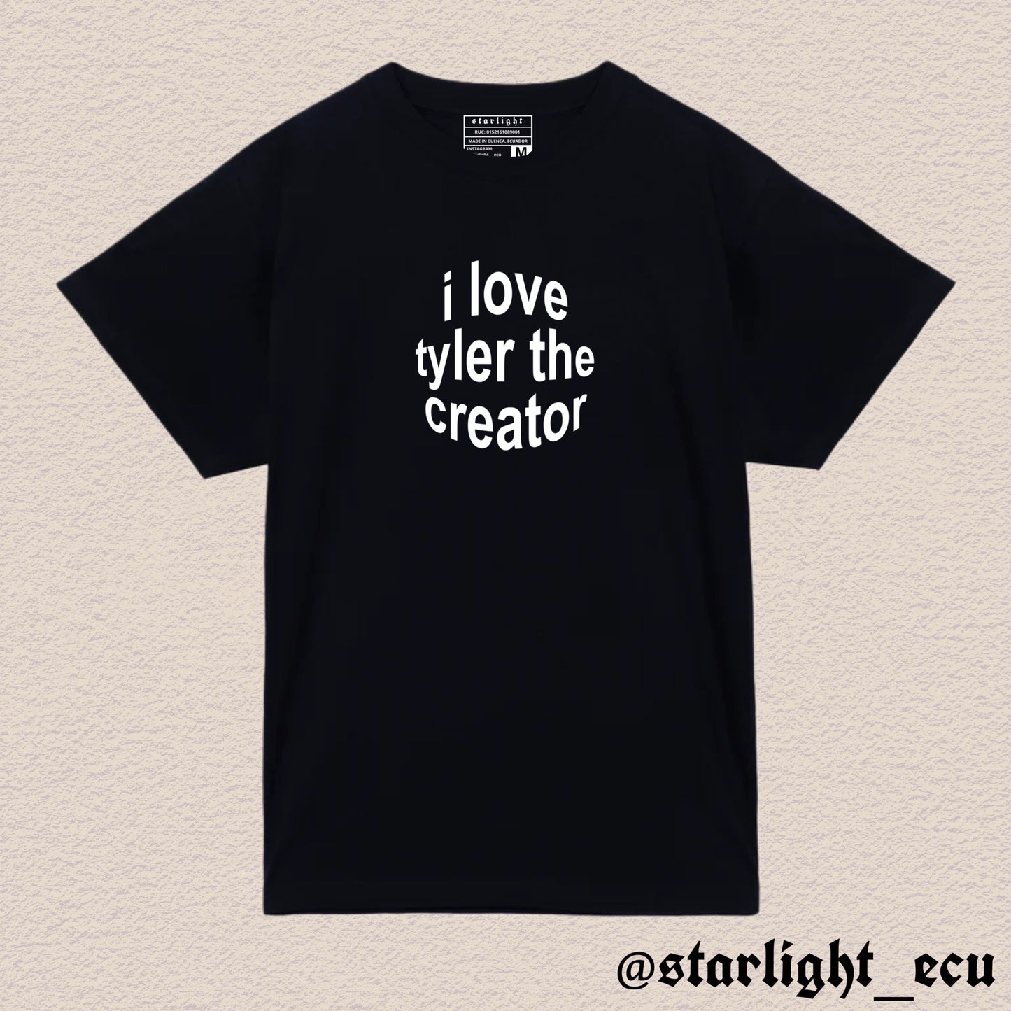 Camiseta I love Tyler the creator