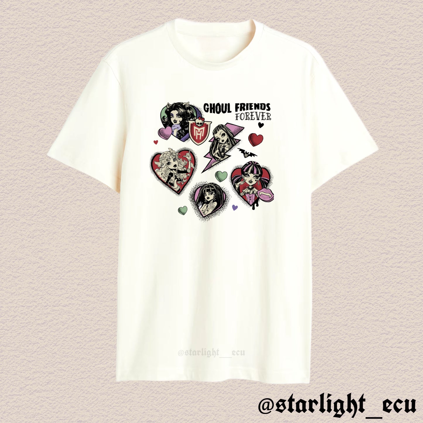 Camiseta ghoul friends forever