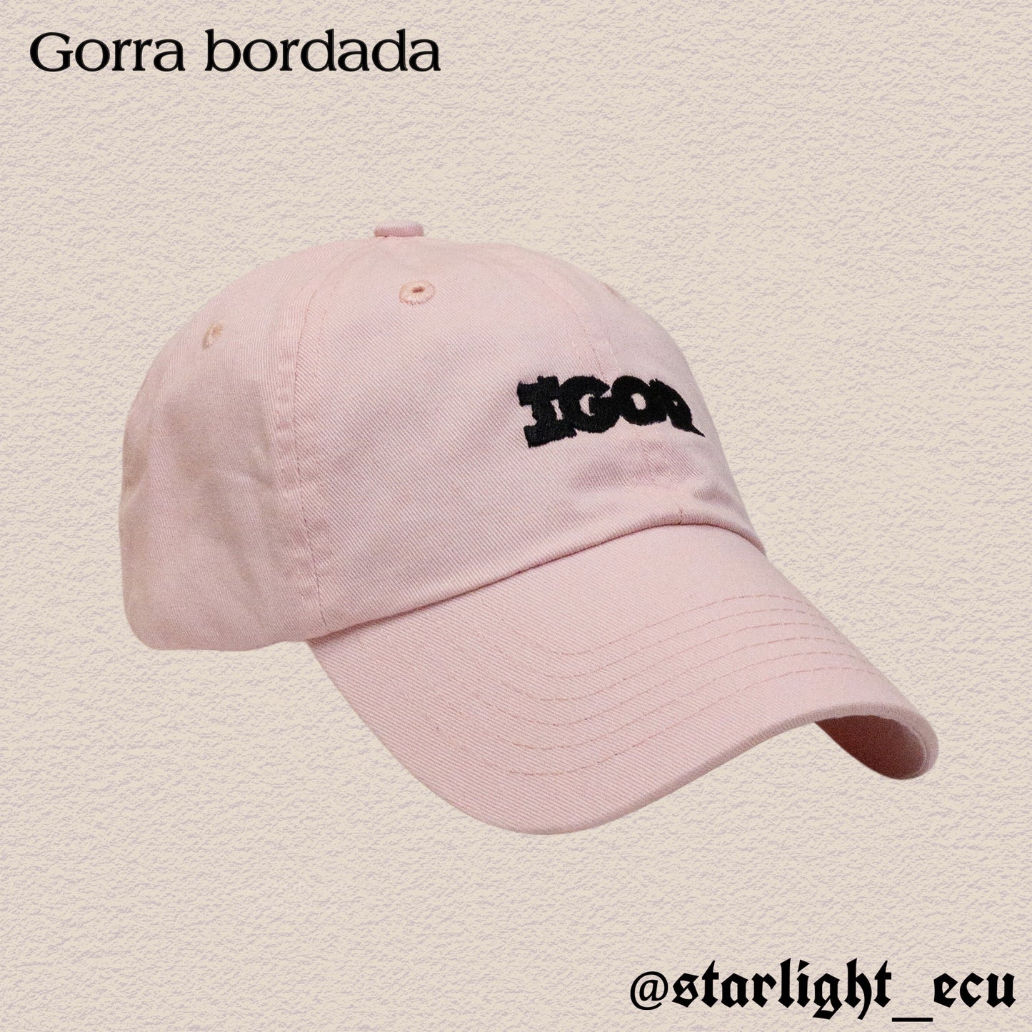 Gorra bordada Igor Tyler the creator