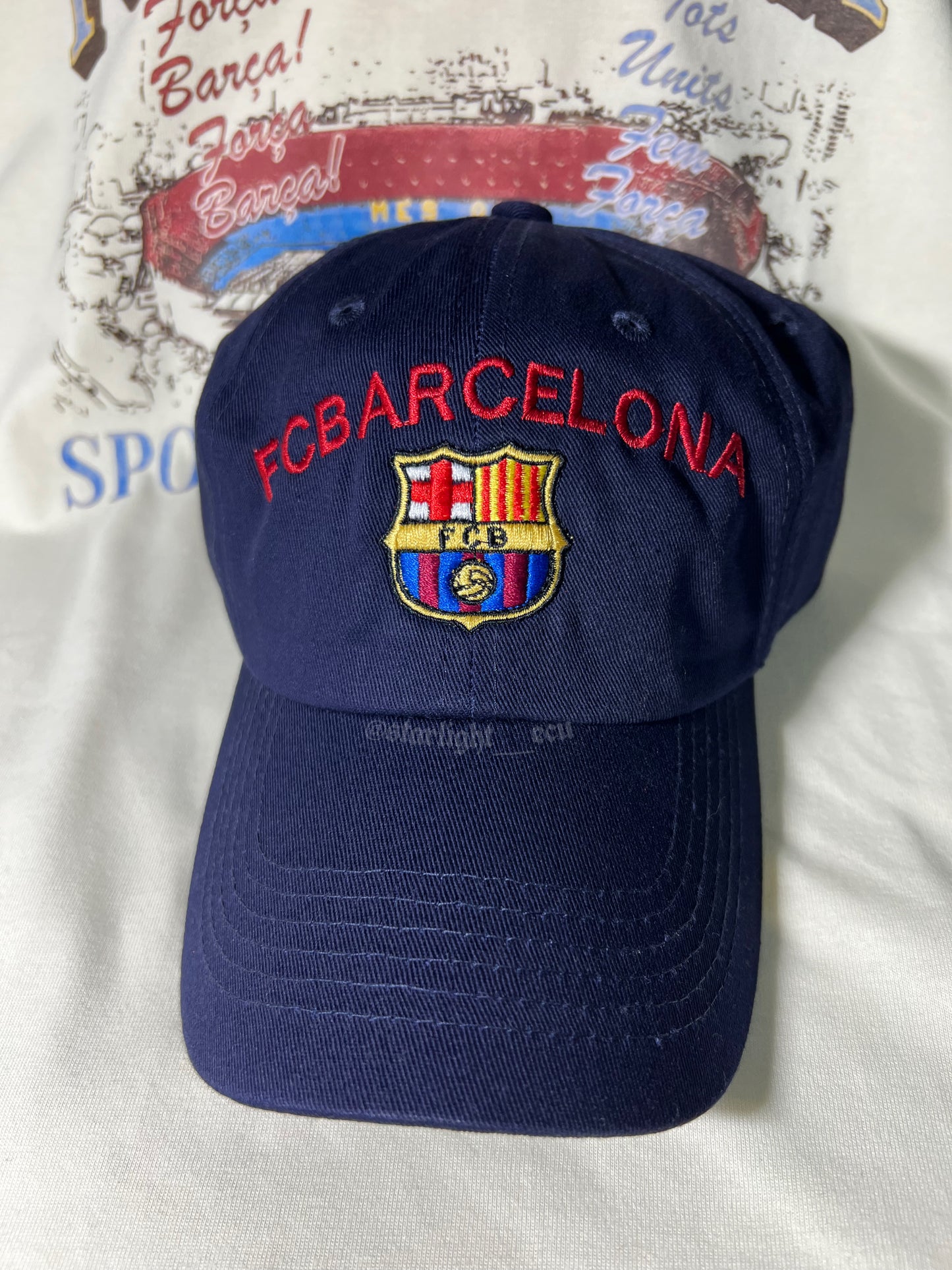 Gorra bordada FC Barcelona