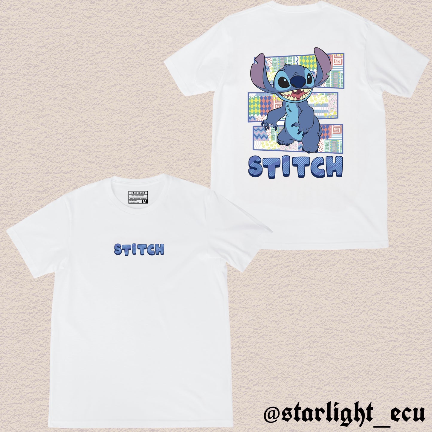 Camiseta stitch