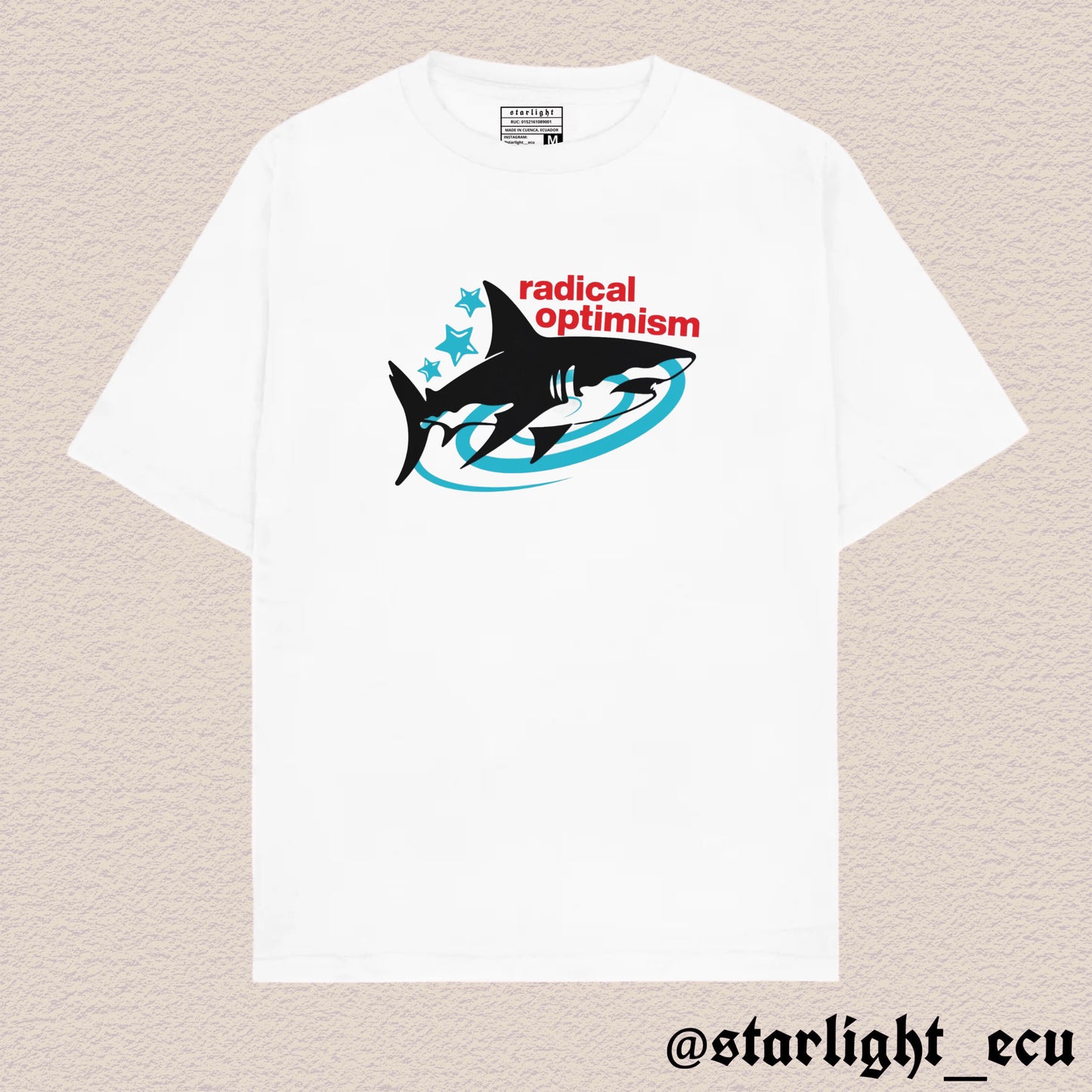 Camiseta radical optimism