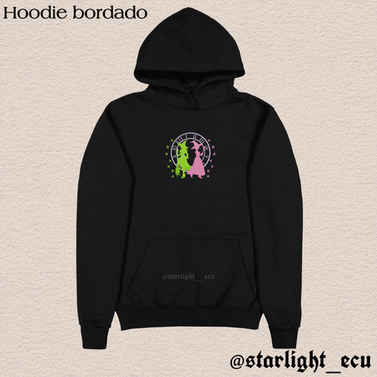Hoodie bordado Elphaba & Glinda wicked