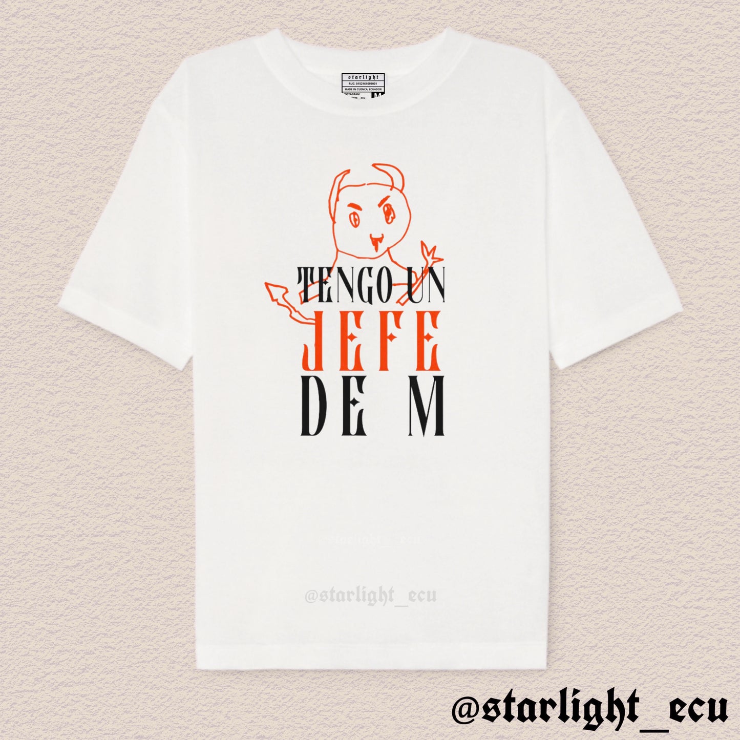 Camiseta el jefe Shakira