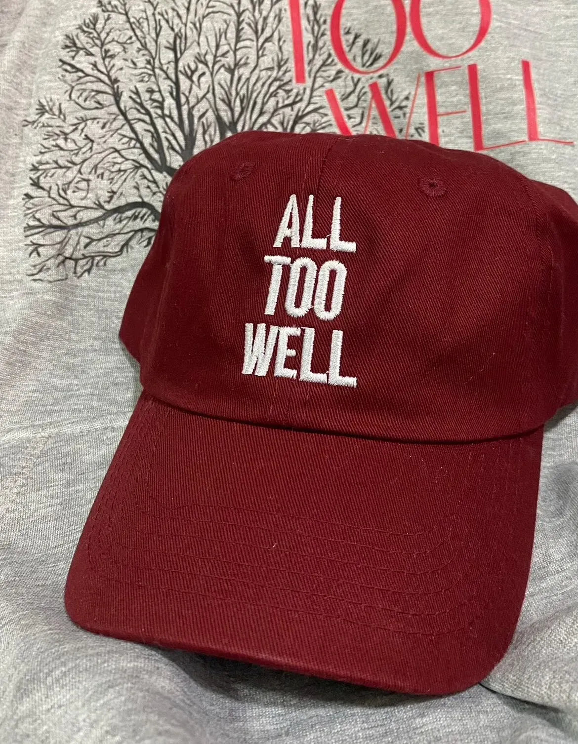 Gorra bordada all too well