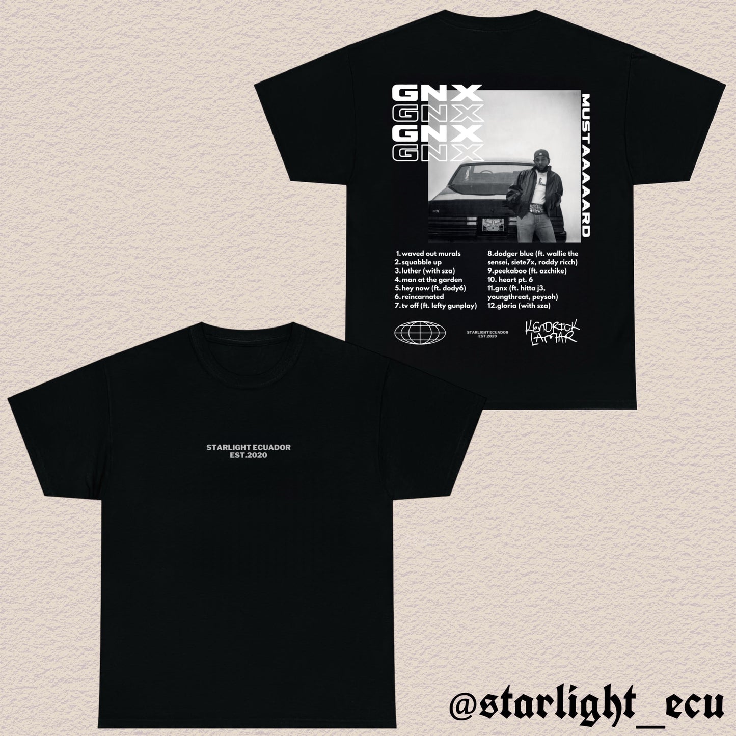 Camiseta GNX Kendrick