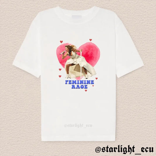 Camiseta feminine rage ttpd