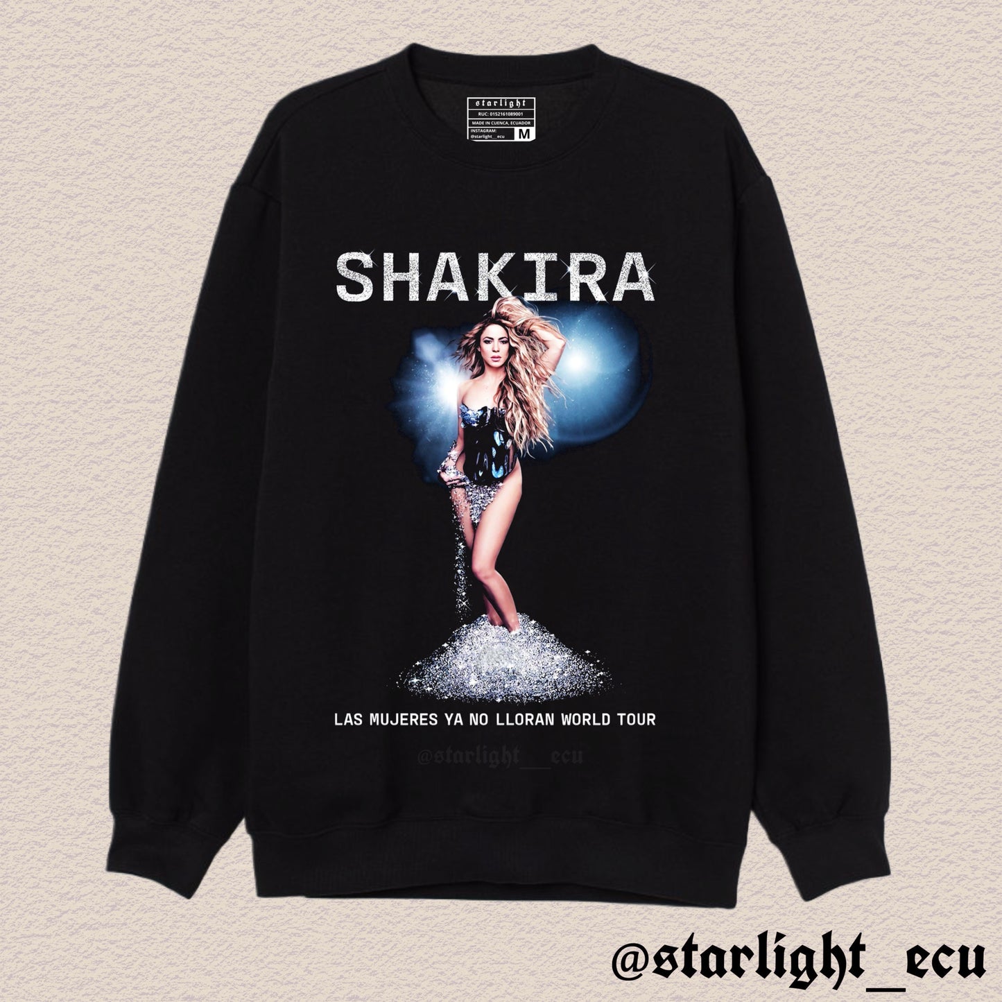 Buzo Shakira las mujeres ya no lloran tour
