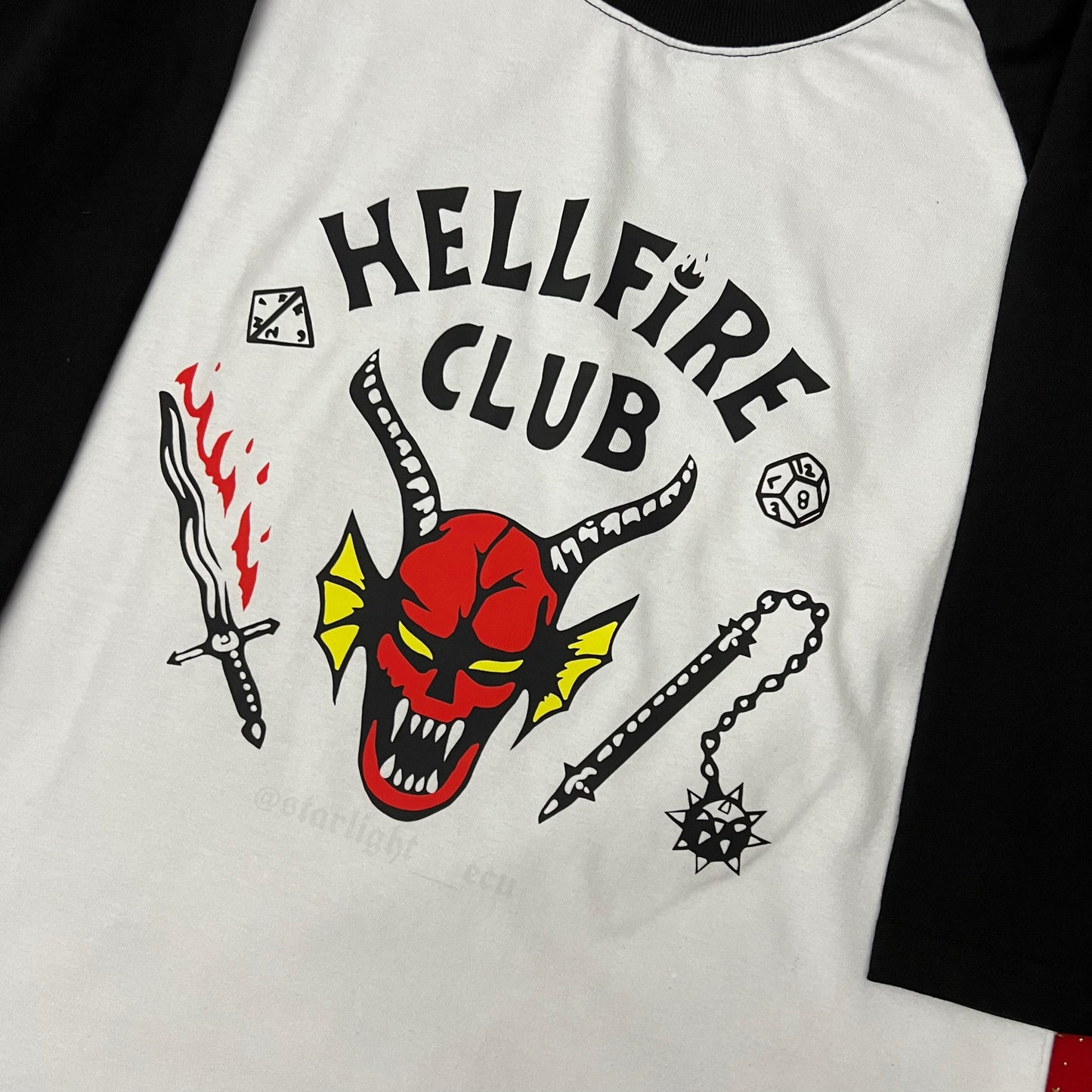 Buzo manga 3/4 hellfire club