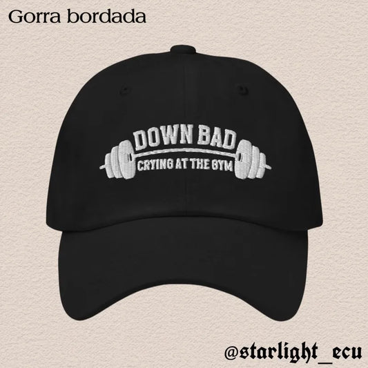 Gorra bordada down bad ttpd