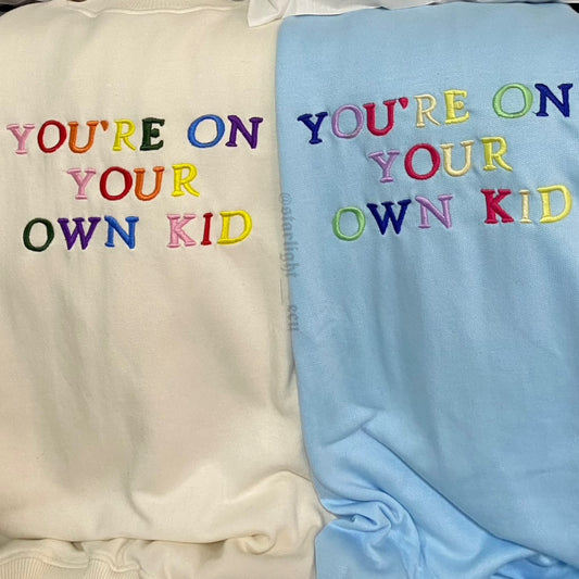 Buzo bordado you’re on your own kid midnights