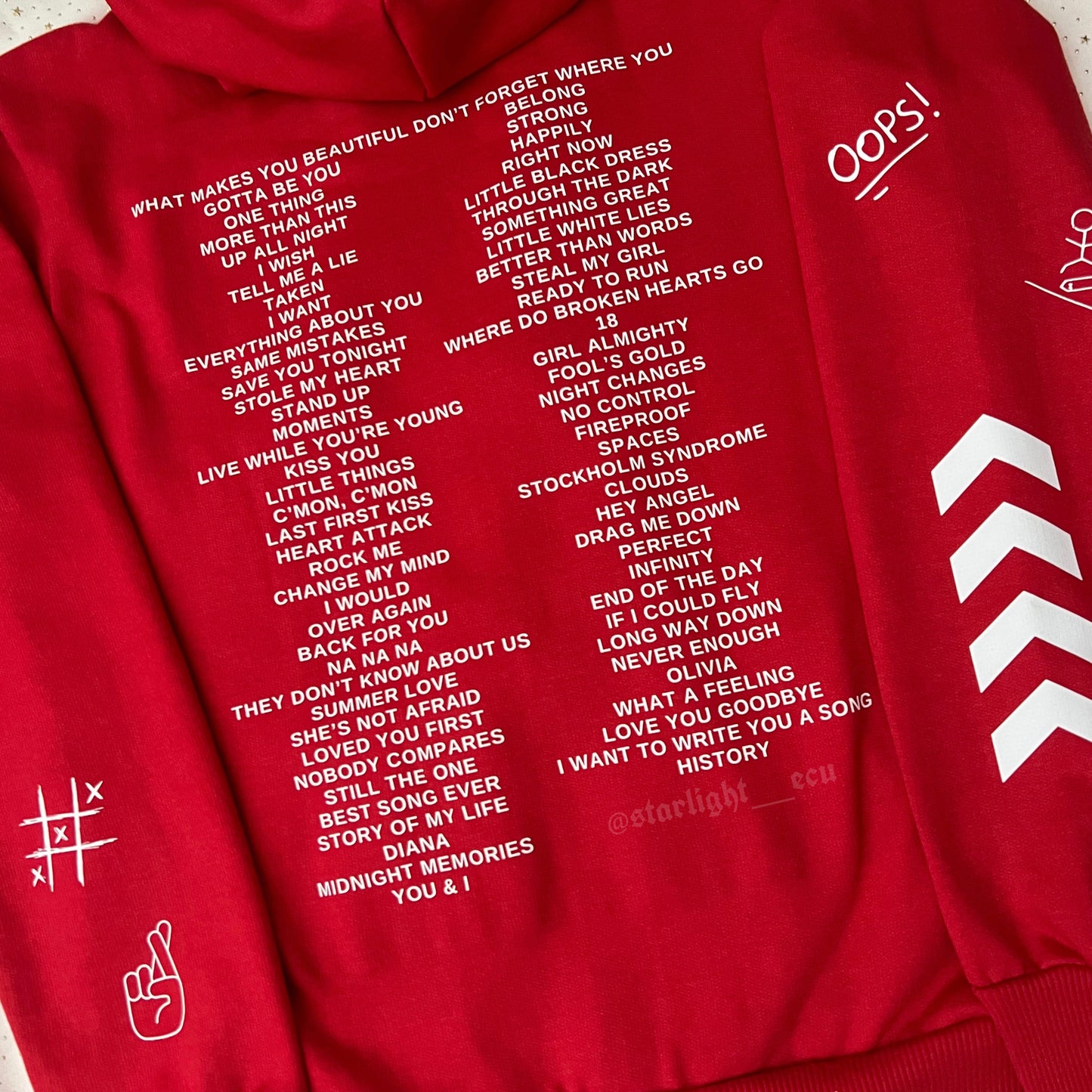 Hoodie one direction