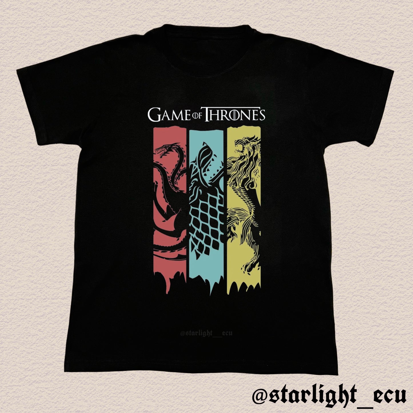 Camiseta game of thrones GOT