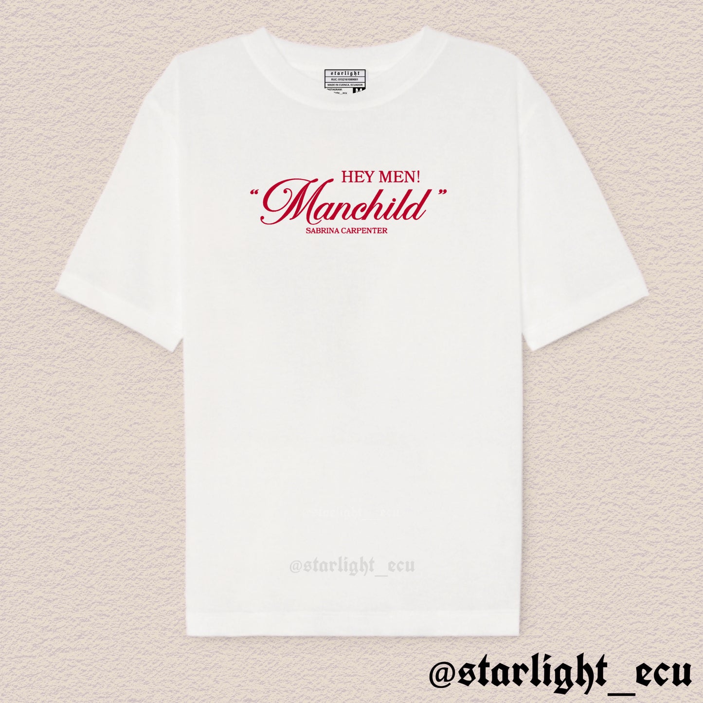 Camiseta manchild