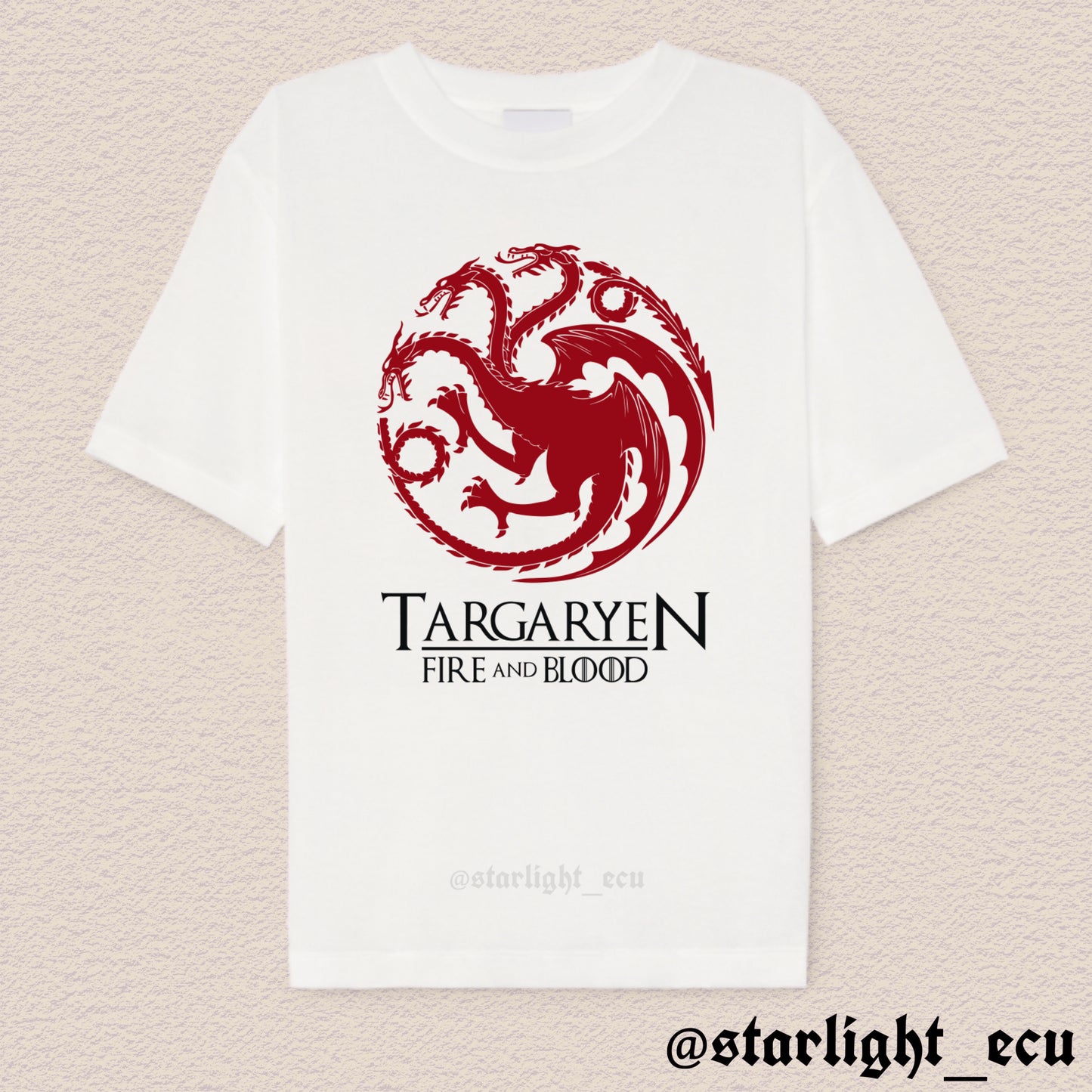 Camiseta Targaryen GOT