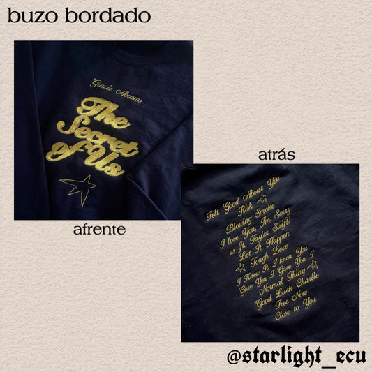 Buzo the secret of us Gracie Abrams