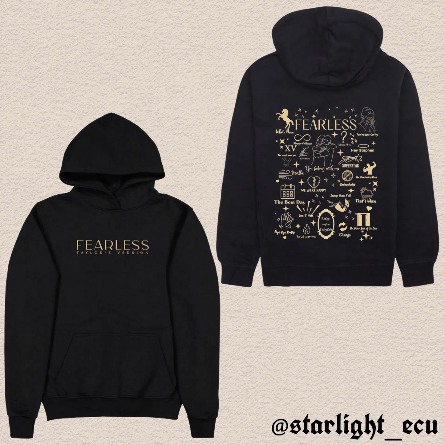 Hoodie fearless taylor’s version