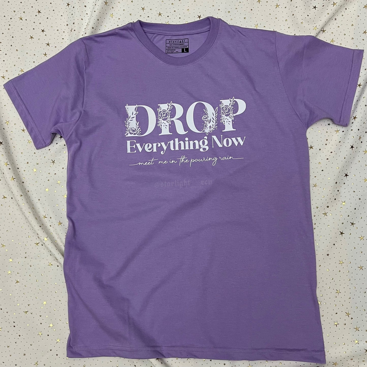 Camiseta drop everything now