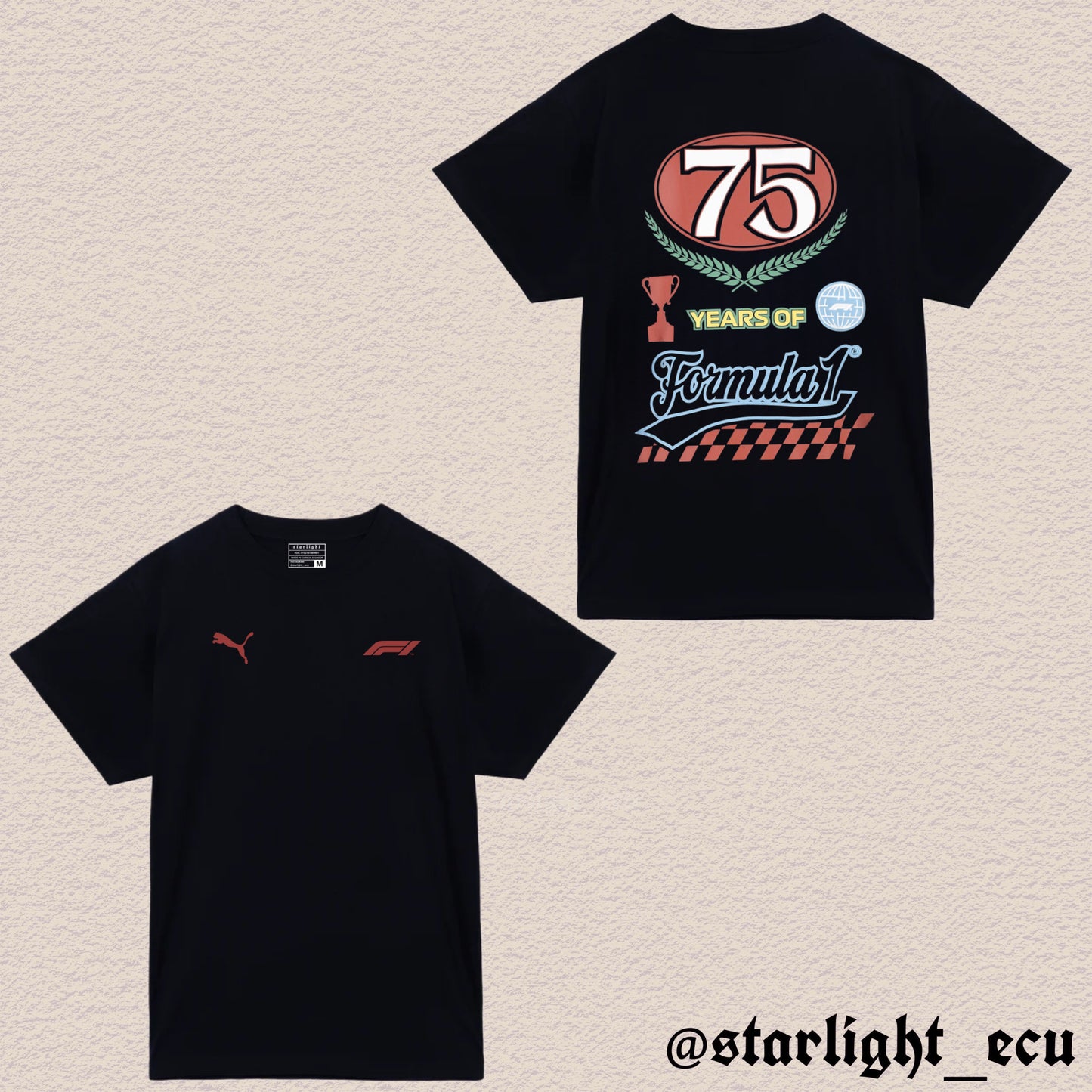 Camiseta formula 1