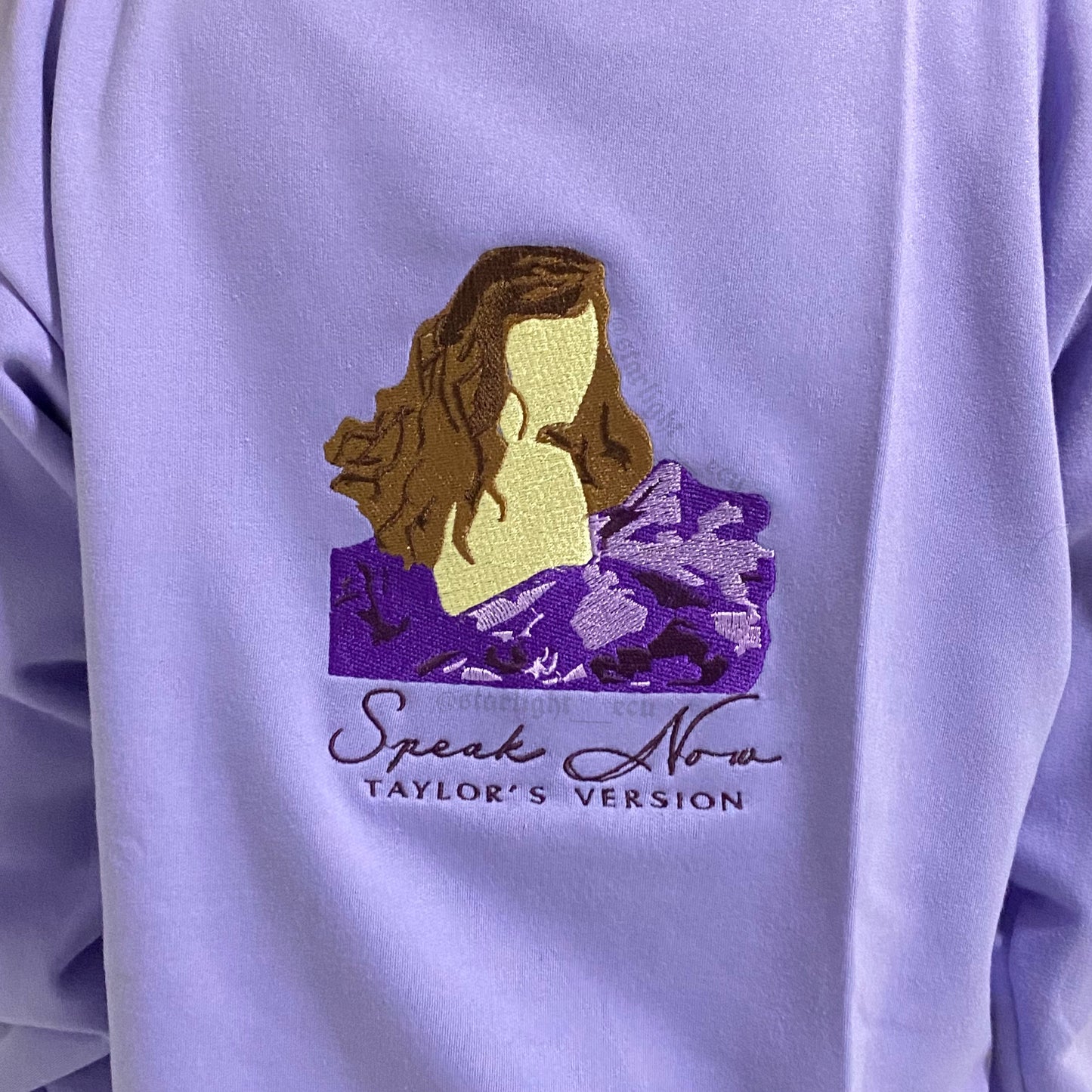 Buzo bordado I was enchanted to meet you