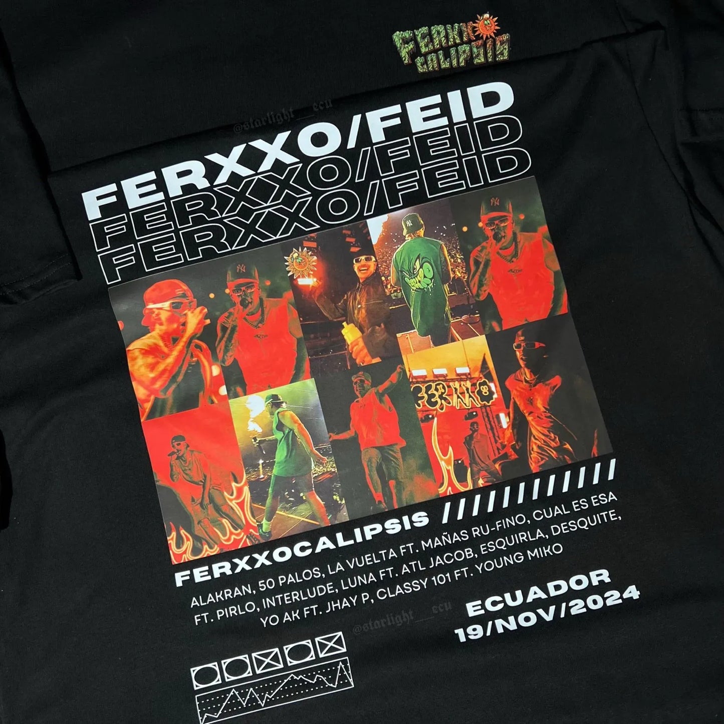 Camiseta ferxxocalipsis
