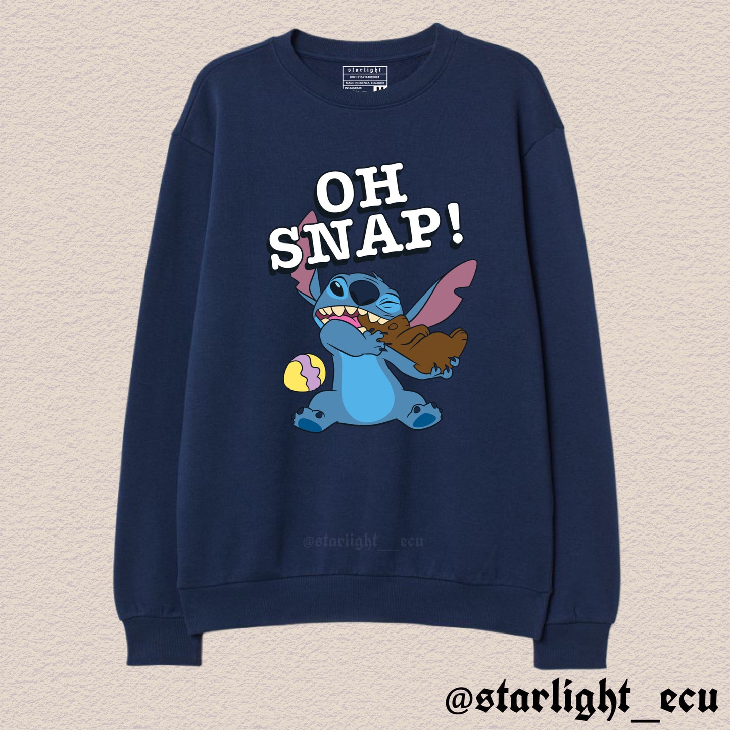 Buzo oh snap stitch