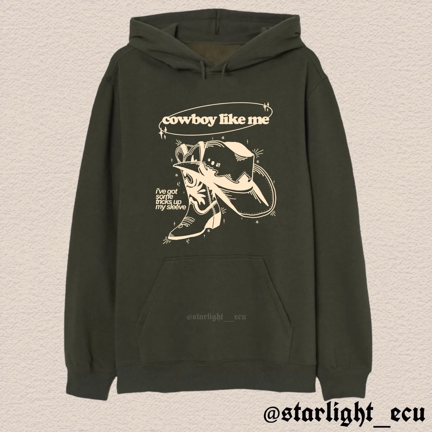 Hoodie cowboy like me